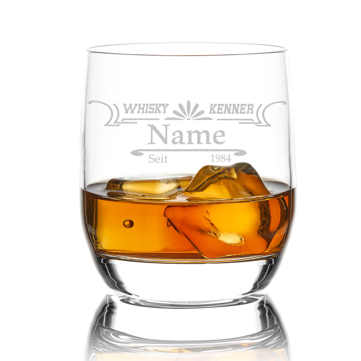 Whisky Glas mit Gravur Whiskeyglas Personifizierter