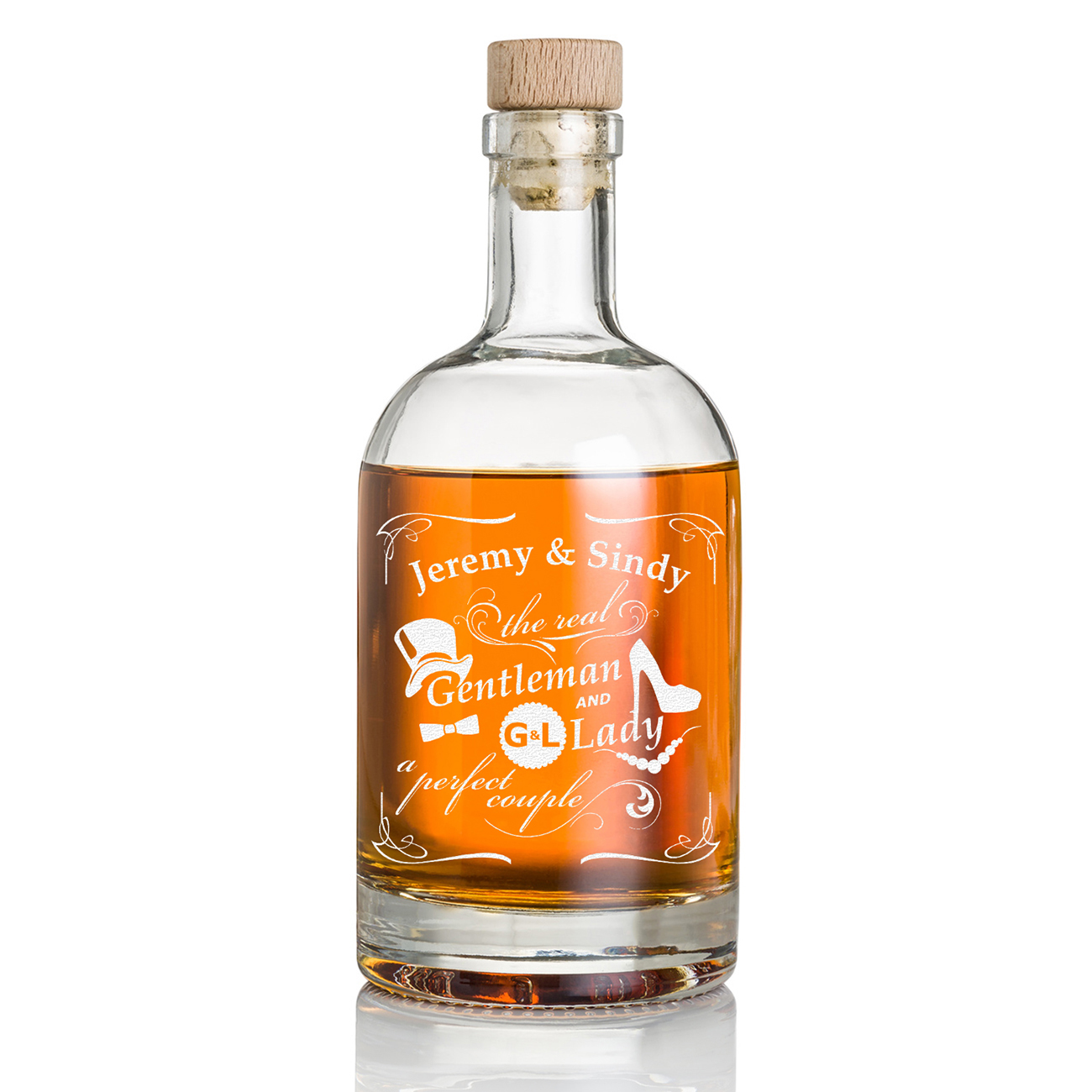 Bicchiere Whisky Personalizzato AMAVEL - Tumbler Vetro Con Incisione Nome - Foto 8