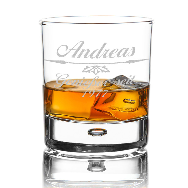 Whiskyglas mit Wunschgravur