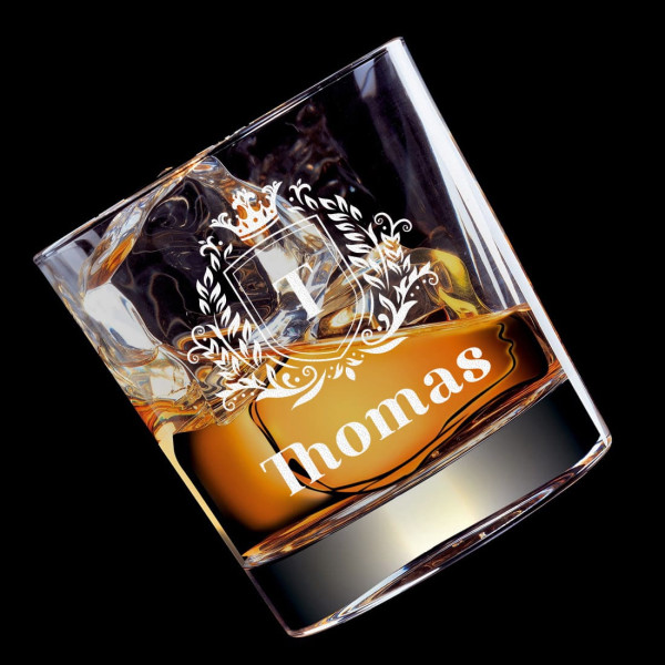 Whisky Tumbler mit personalisierter Wunschgravur - Männergeschenk