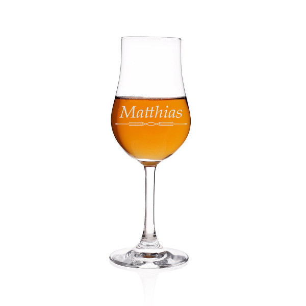 Malt Whisky The Glencairn Glass Destillatglas Classic mit Gravur