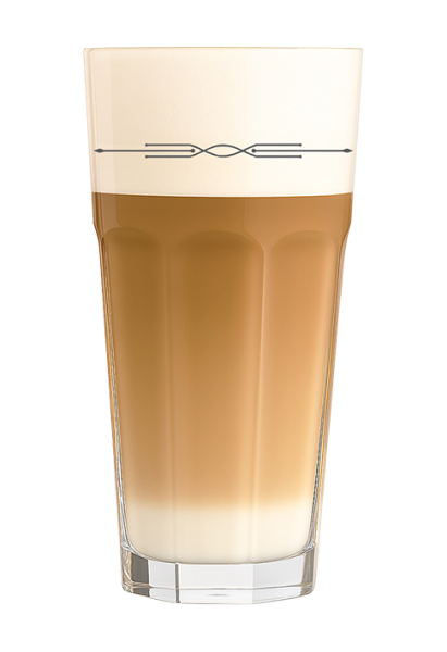 Latte Macchiato Glas