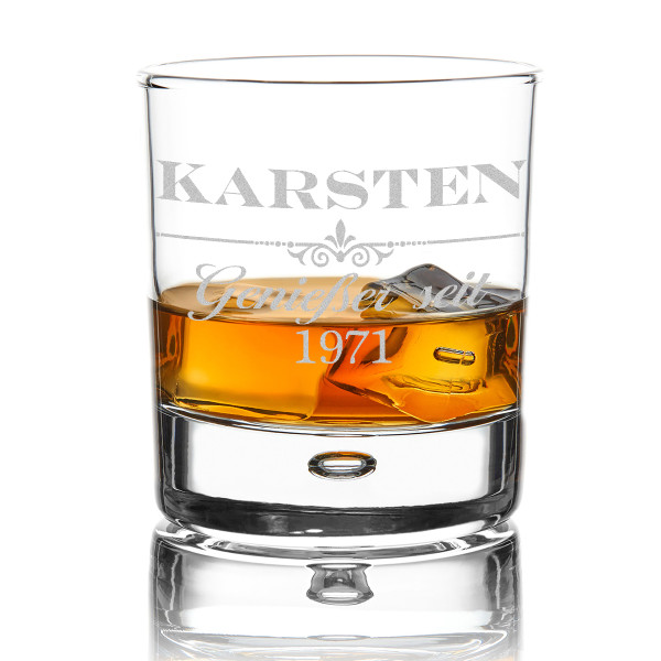 Whiskyglas mit Wunschgravur