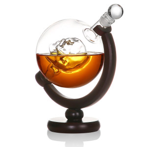 Vorschau: Skull Globus Dekanter für Whisky, Scotch und Bourbon Vorschau: Skull Globus Dekanter für Whisky, Scotch und Bourbon