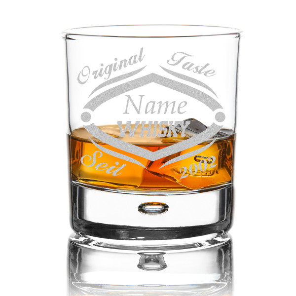 Whiskyglas mit Wunschgravur