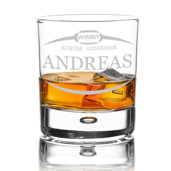 Whiskyglas mit Wunschgravur