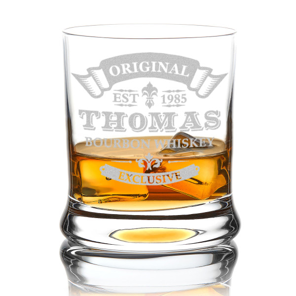 Whiskyglas personalisiert mit Wunschgravur