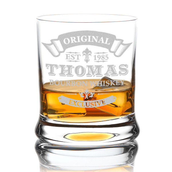 Whiskyglas personalisiert mit Wunschgravur